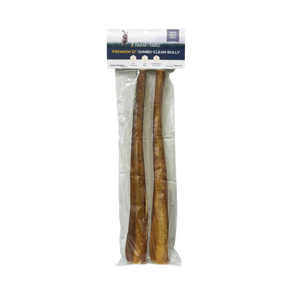 Single Ingredient Dog Treat - Jumbo Bully Stick 12"