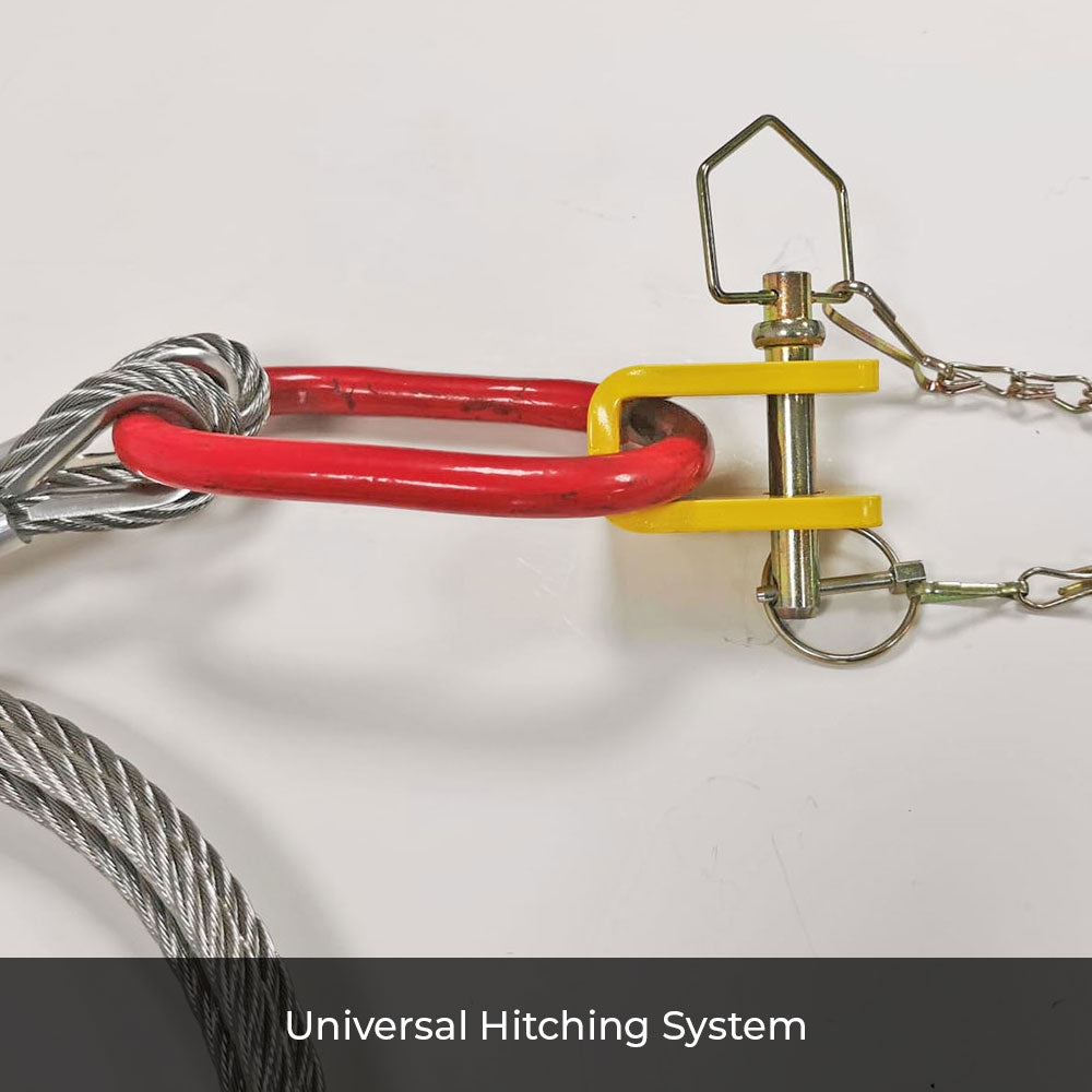 Scoop'N'Tow 2-in-1 Manure Scooper / Paddock Field Cleaner + Trailer