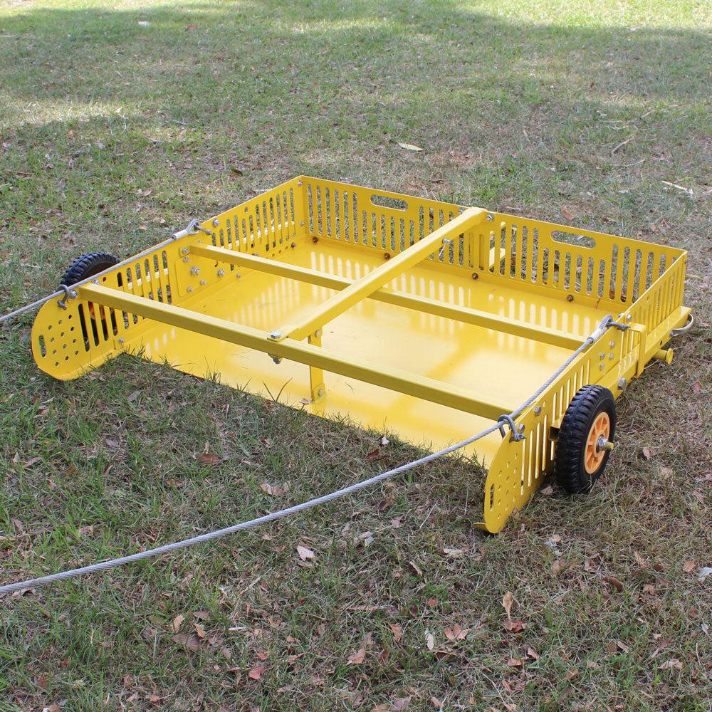 Scoop'N'Tow Manure Scooper / Paddock Field Cleaner + Trailer