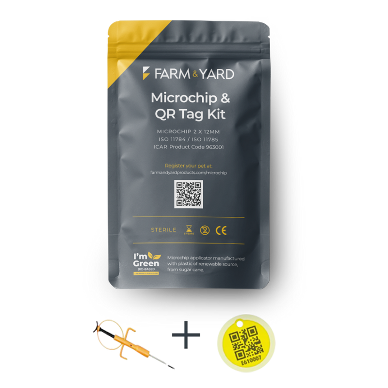 Microchip & QR Tag Kit (Box of 10)