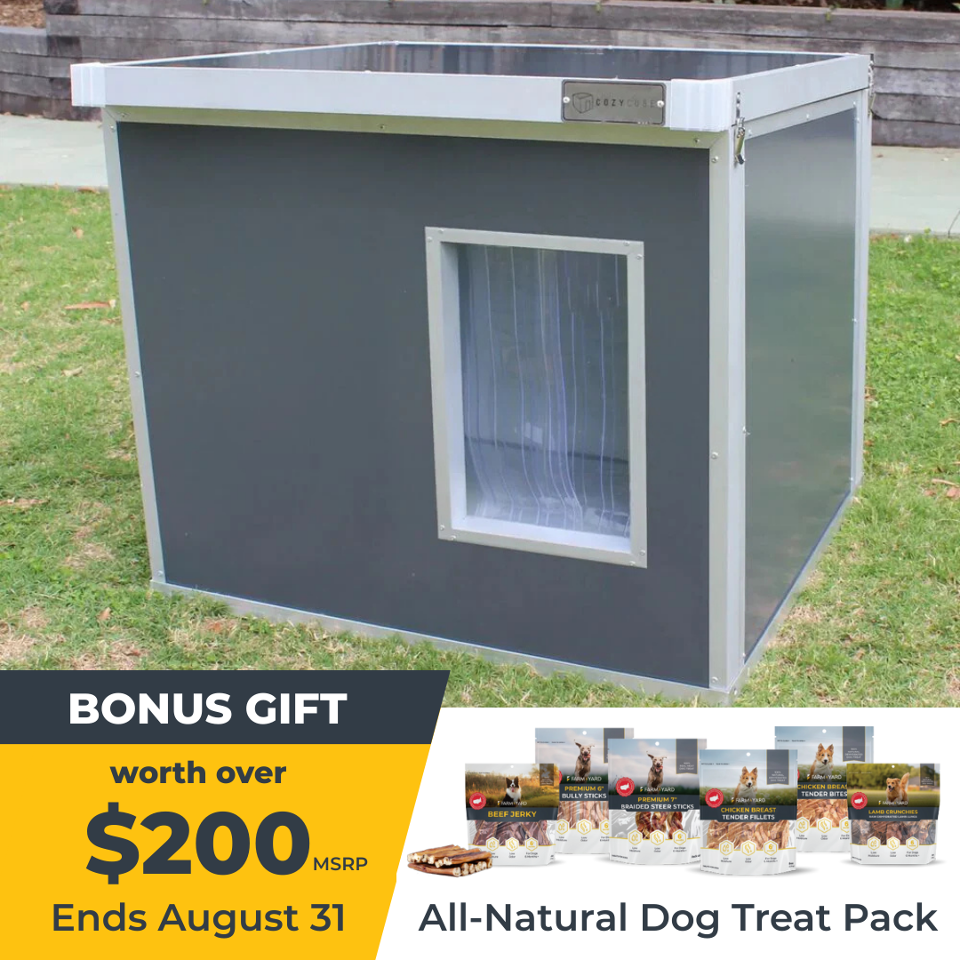 CozyCube Coldroom Panel Insulated Dog House